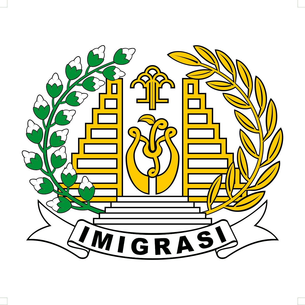 Logo Imigrasi Kubu Raya